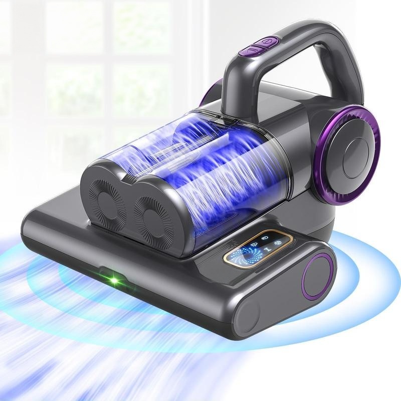 Mattress Vacuum Cleaner with UV-C light, for Dust Mites Removal, Bed Vacuum